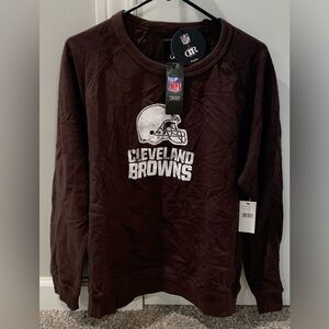 New Mens L - Cleveland Brown Crew Neck Sweatshirt - NFL x Darius Rucker Collab